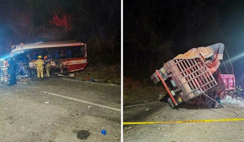 Accidente de la autopista Medellín-Bogotá