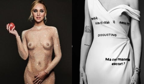El vestido con el que Chiara Ferragni envió fuerte mensaje sobre el sexismo