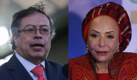 Gustavo Petro y Piedad Córdoba