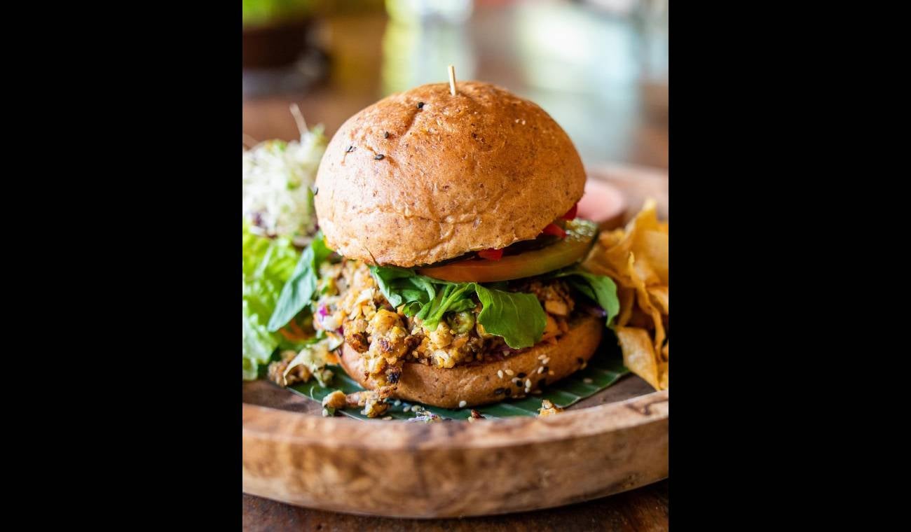 Hamburguesa vegetariana