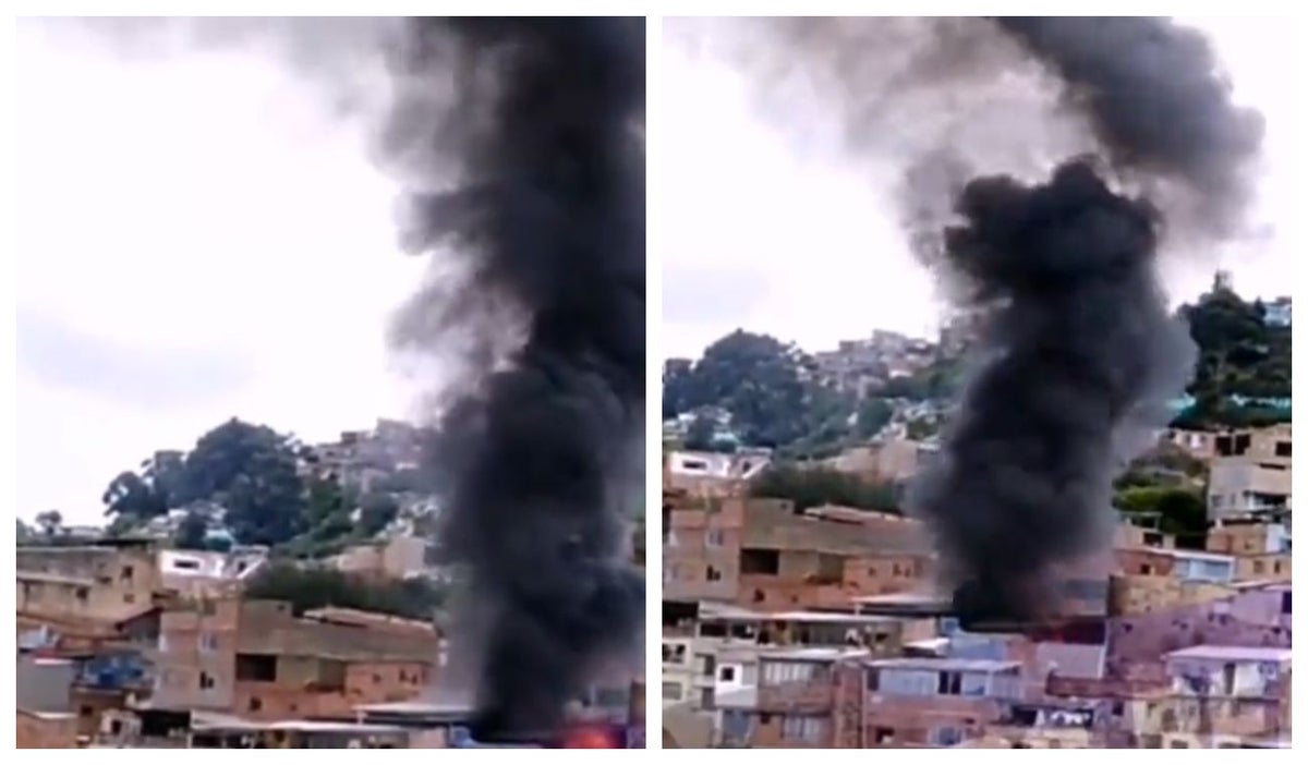 Incendio en Bogotá