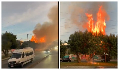 Incendio en Bogotá