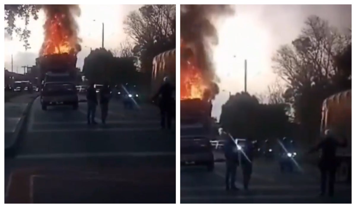 Incendio en Bogotá