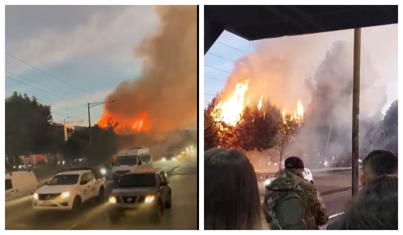 Incendio en Calle 142