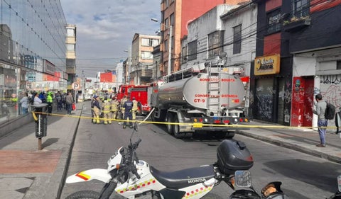 Incendio en Chapinero