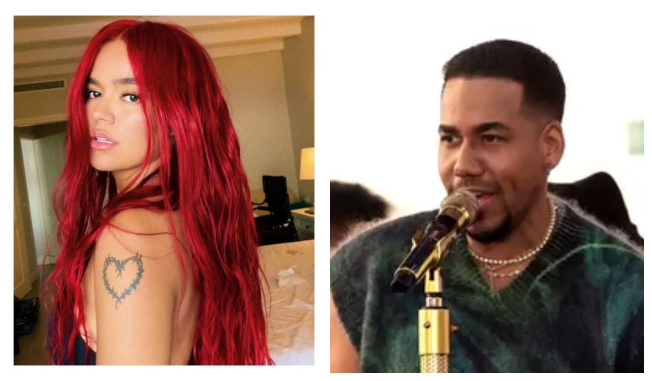 Karol G y Romeo Santos
