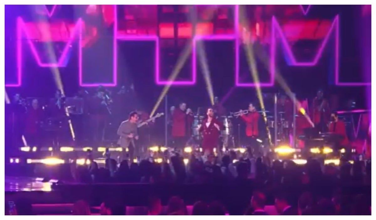 Maluma y Marc Anthony en Premios lo Nuestro