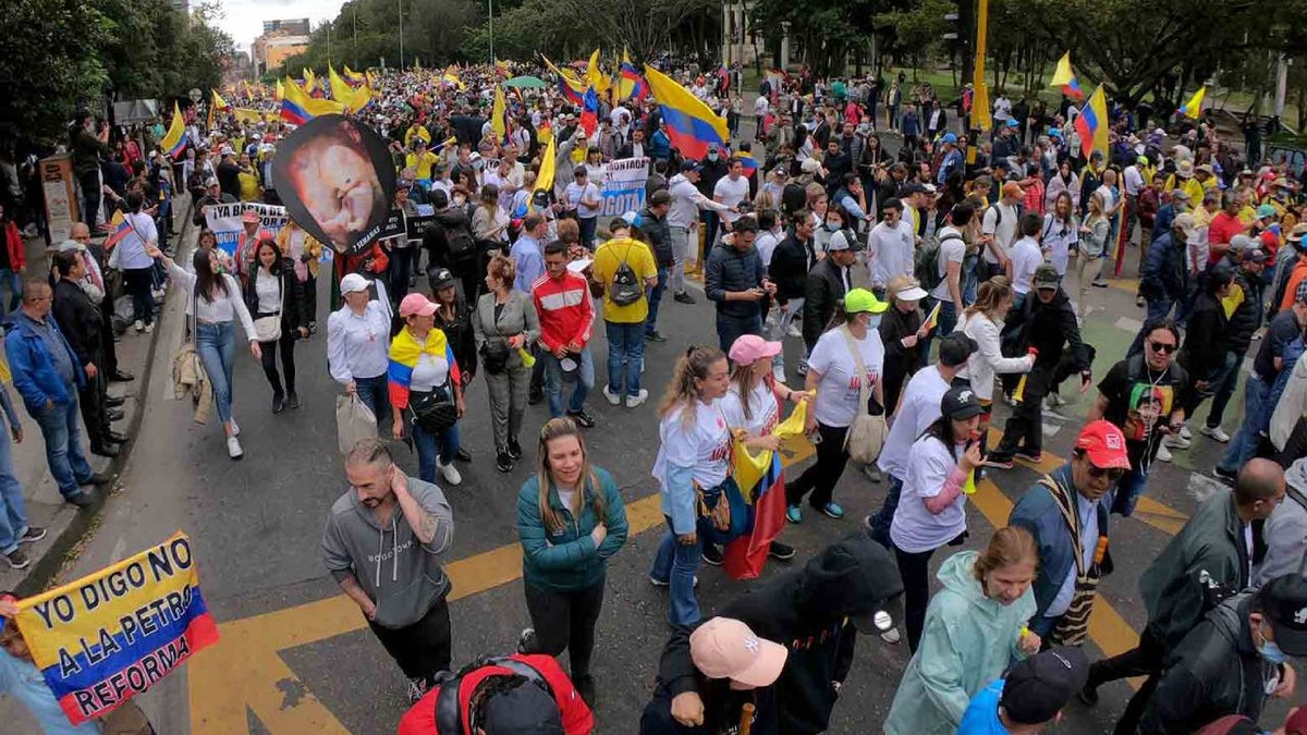 Marchas en Bogotá