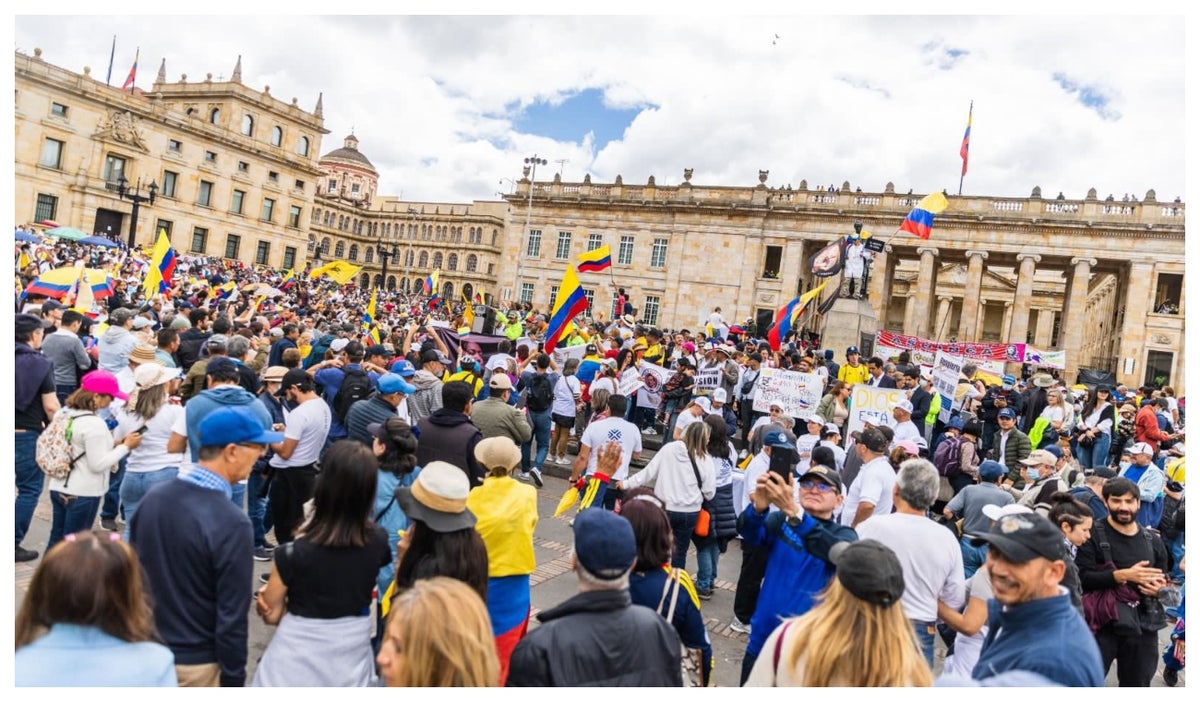 Marchas en Bogotá