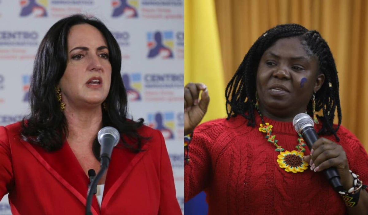 María Fernanda Cabal y Francia Márquez