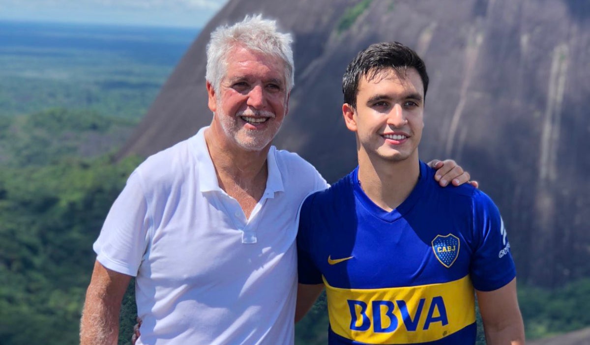 Martin Peñalosa y su padre