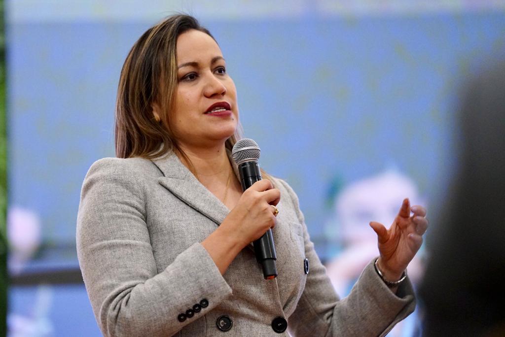 La ministra Carolina Corcho.