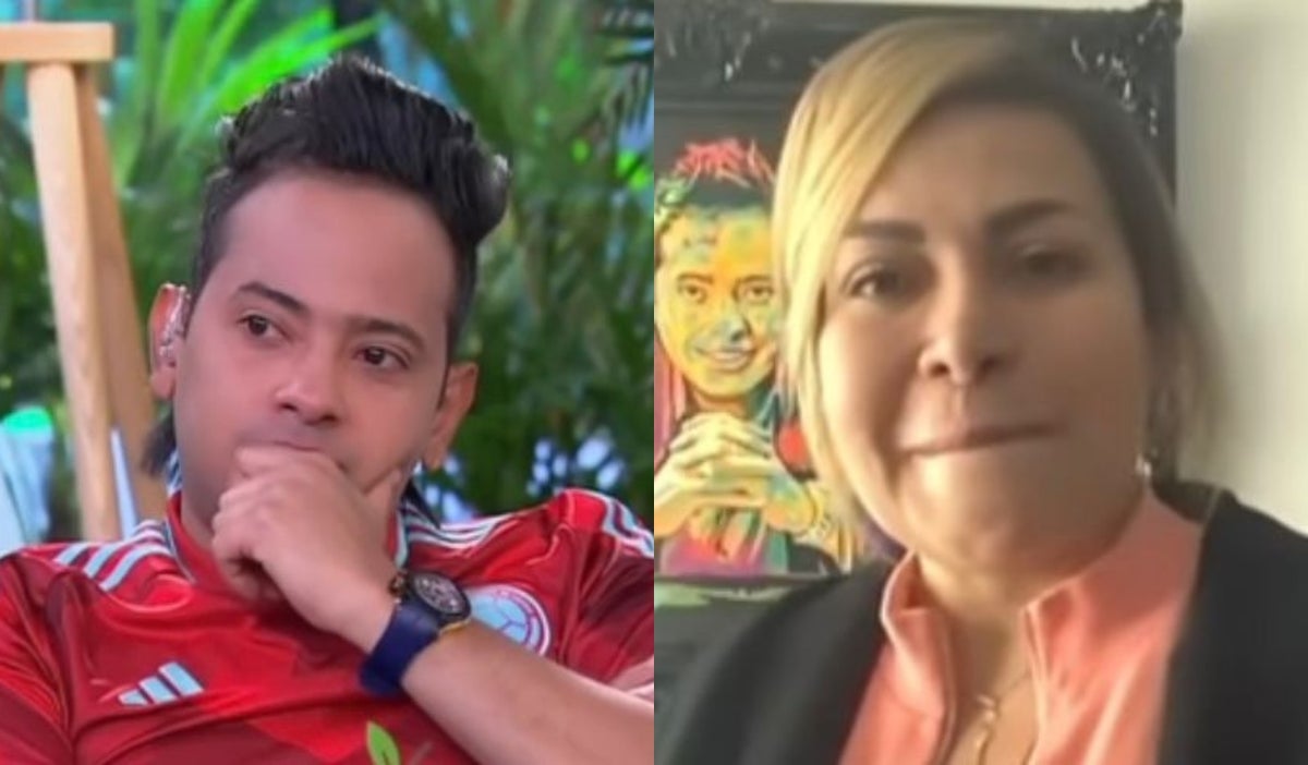 Orlando Liñan y su esposa