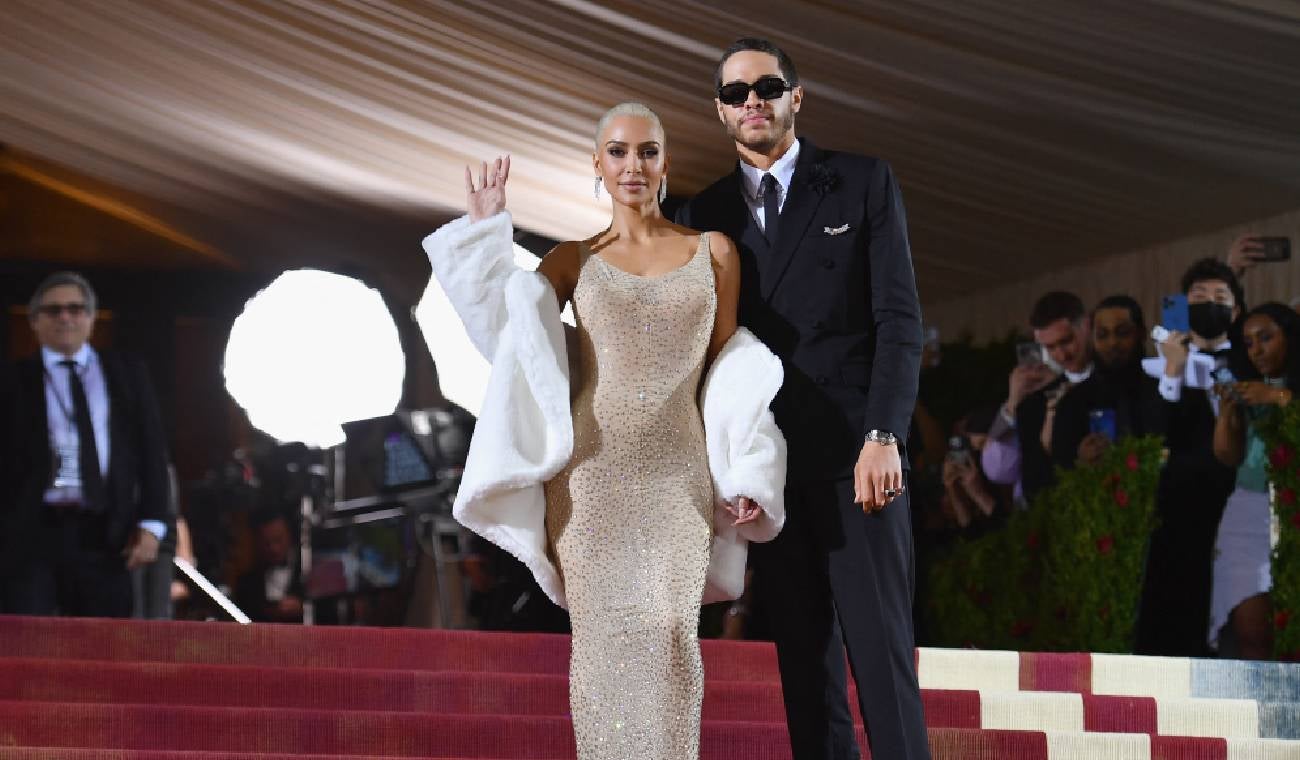 Pete Davinson y Kim Kardashian