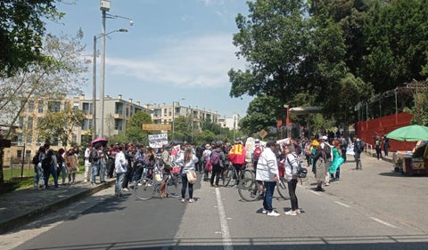 Protestas en la Avenida Circunvalar