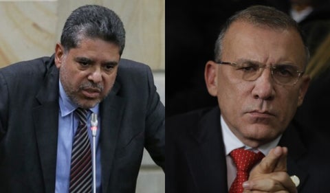 Roy Barreras y Carlos Hernán Rodríguez