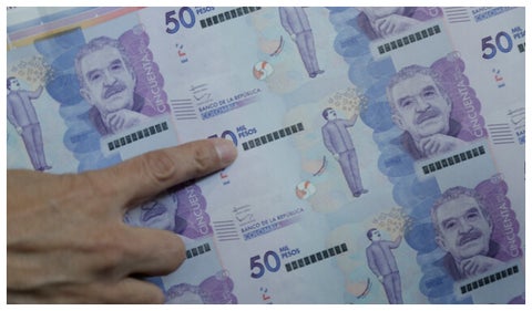 Billetes colombianos