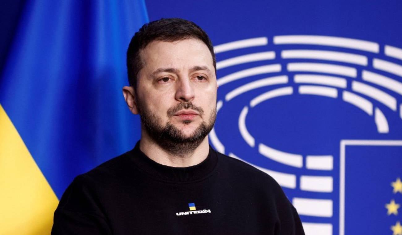 Volodimir Zelenski, presidente de Ucrania