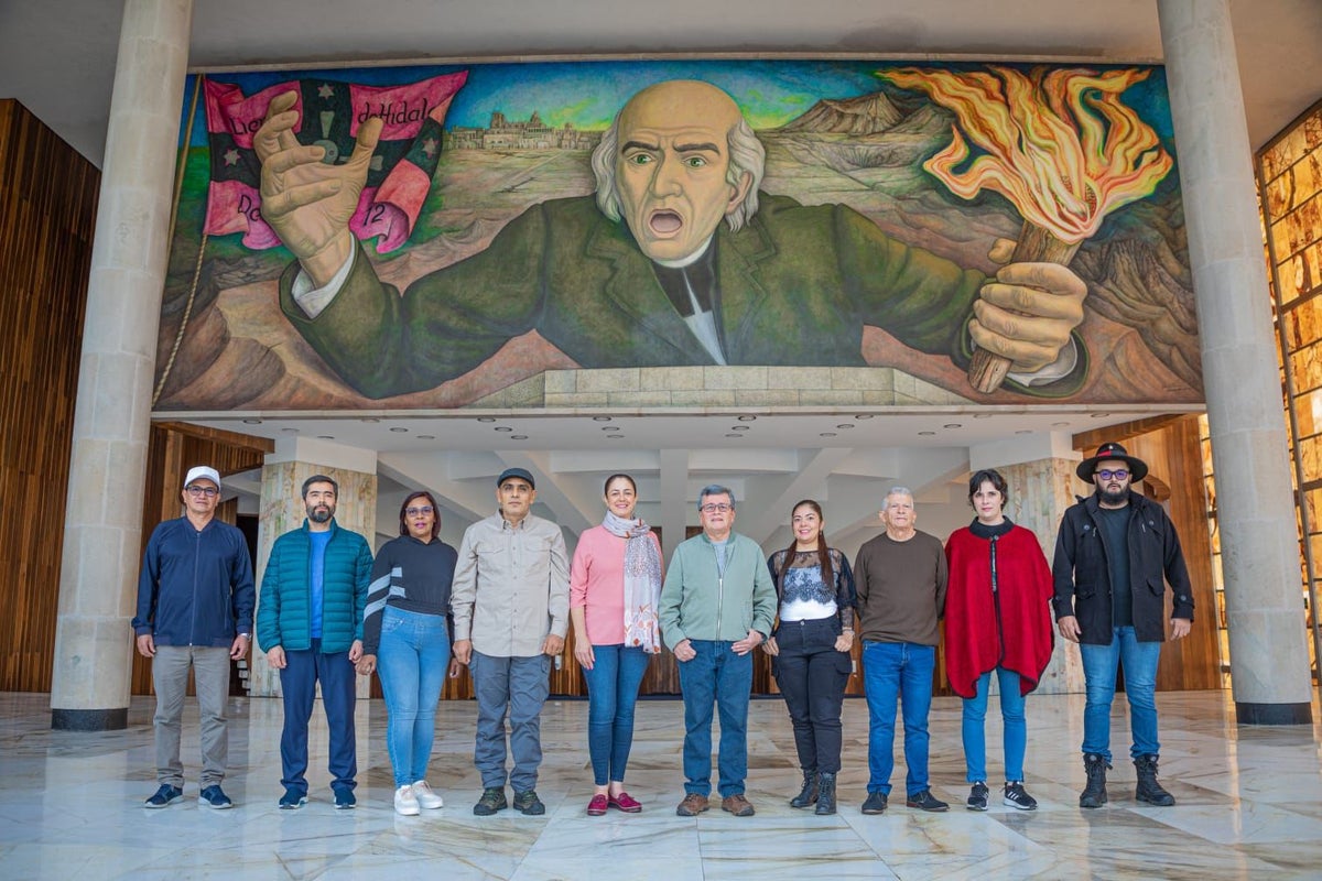 Delegación del ELN.