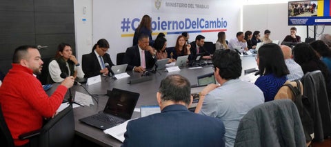 Reunión de reforma laboral.