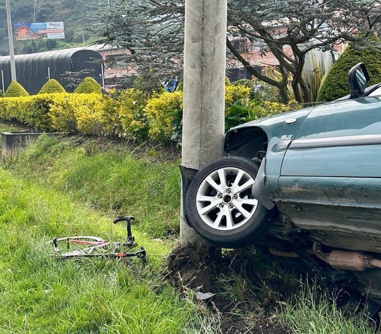 Accidente en Sesquilé