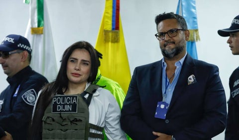 Aida Merlano y Miguel Ángel del Río