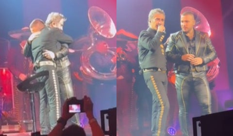 Alejandro Fernández y Jessi Uribe
