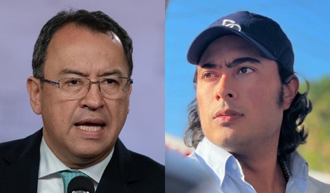 Alfonso Prada y Nicolás Petro