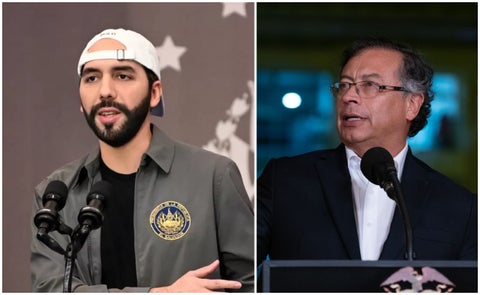 Nayib Bukele le responde a Petro por criticar megacárcel contra pandilleros en El Salvador