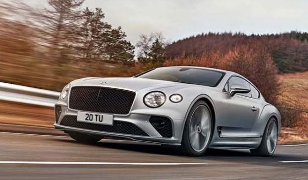 Auto Bentely Continental GT color gris