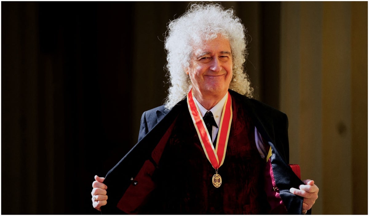 Brian May, guitarrista de Queen, fue nombrado caballero