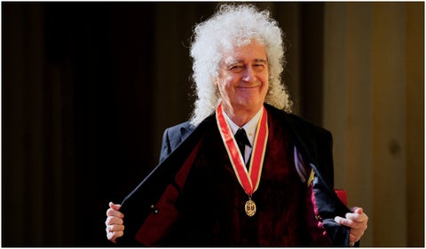 Brian May, guitarrista de Queen, fue nombrado caballero