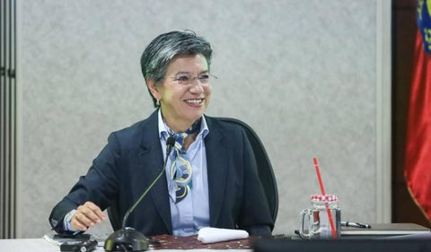 Claudia López, alcaldesa de Bogotá