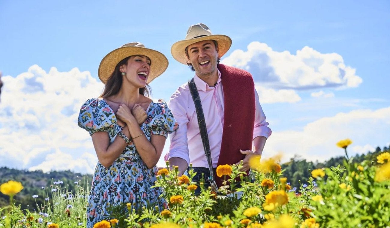 Diana Osorio y Daniel Quintero, alcalde de Medellín