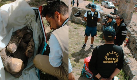 Domiciliario al que le encontraron una momia, asegura que es su novia