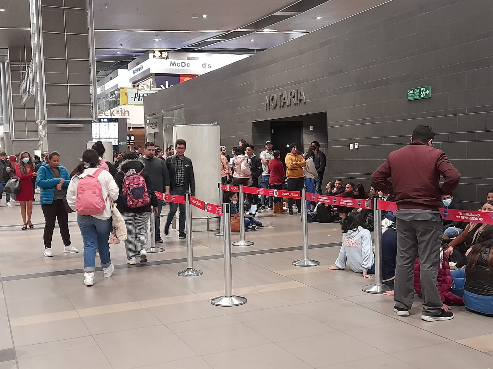 Otras aerolíneas se sumaron para ayudar