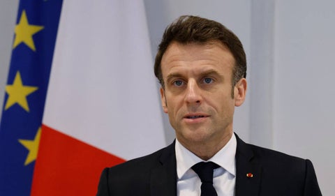 Emmanuel Macron, presidente de Francia