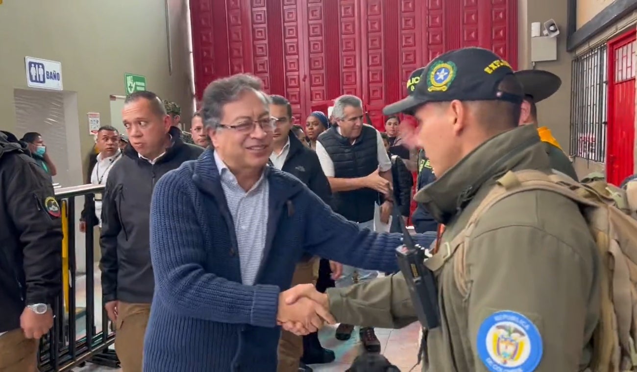 Gustavo Petro en Soacha