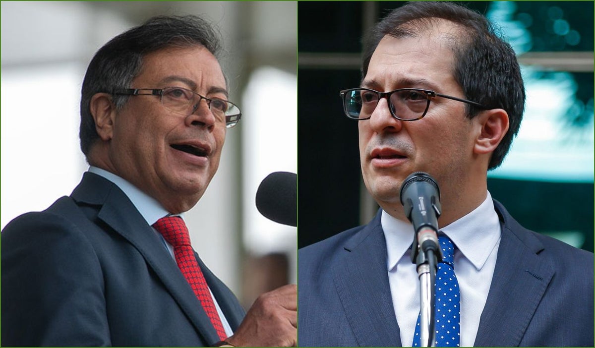 Gustavo Petro y Francisco Barbosa