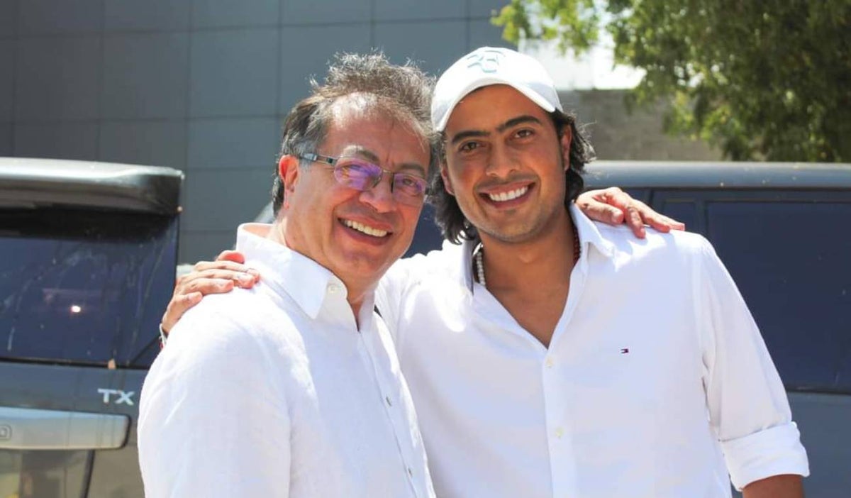 Gustavo Petro y Nicolas Petro