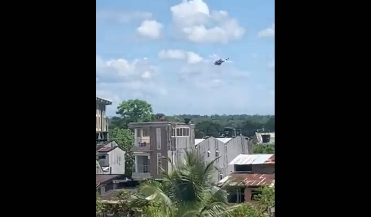Helicóptero del Ejército cayó en Quibdó