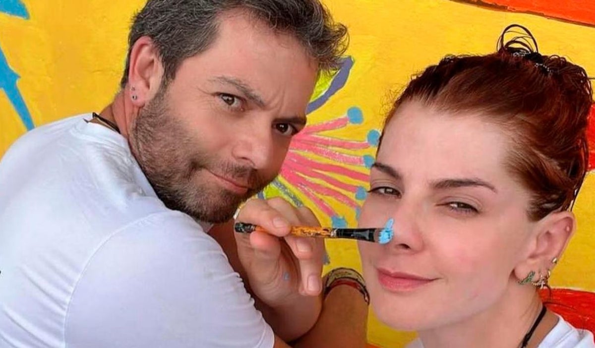 Iván Lalinde y Carolina Cruz