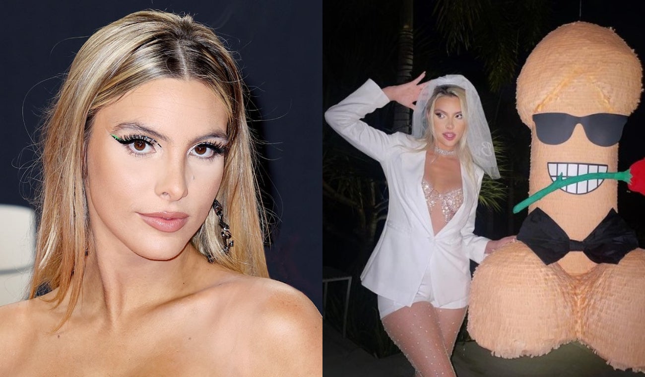 Lele Pons tuvo tremenda despedida de soltera: la piñata se robó el show