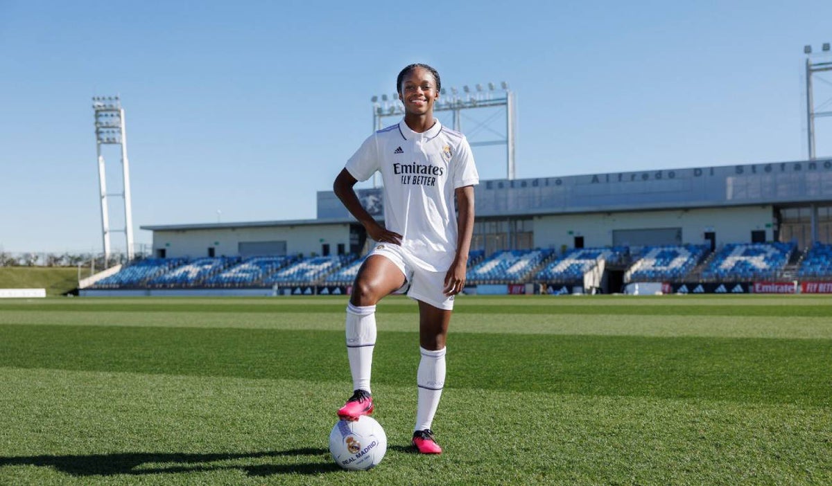 Linda Caicedo en el Real Madrid