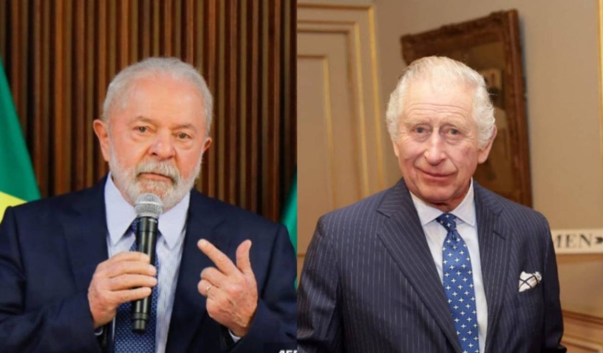 Luiz Inácio Lula da Silva y Carlos III
