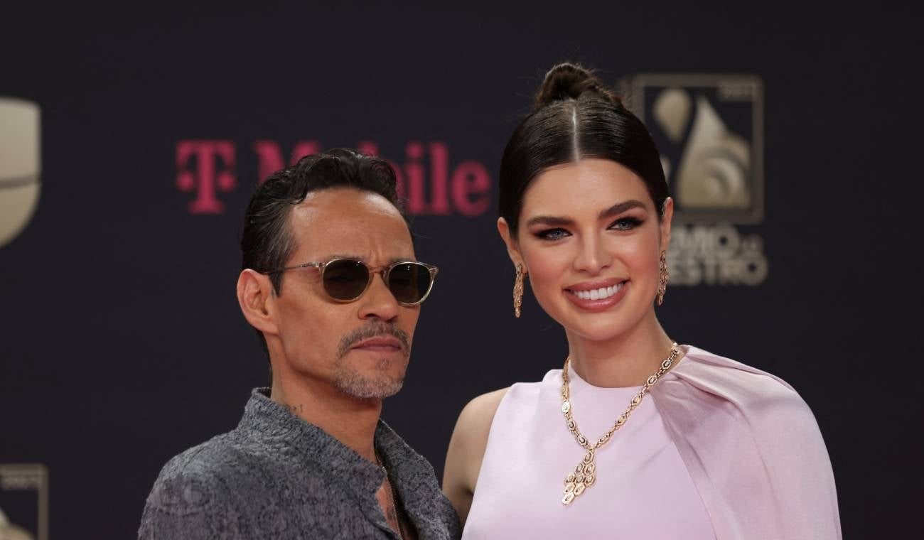 Marc Anthony y Nadia Ferreira