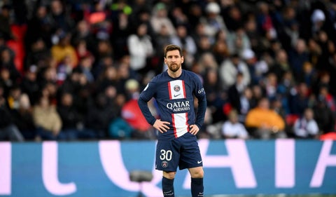 Lionel Messi en el PSG