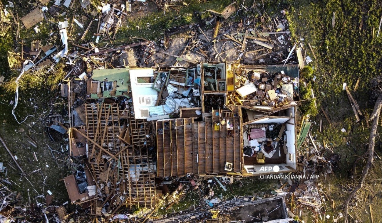 Aumenta la cifra de muertos en Misisipi por un tornado y tormentas