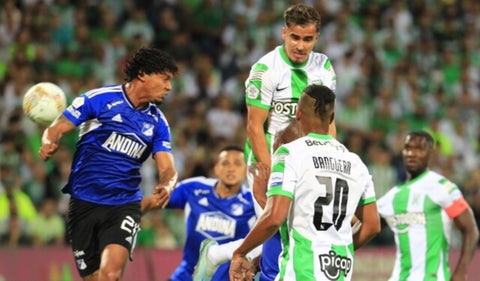 Nacional vs Millonarios