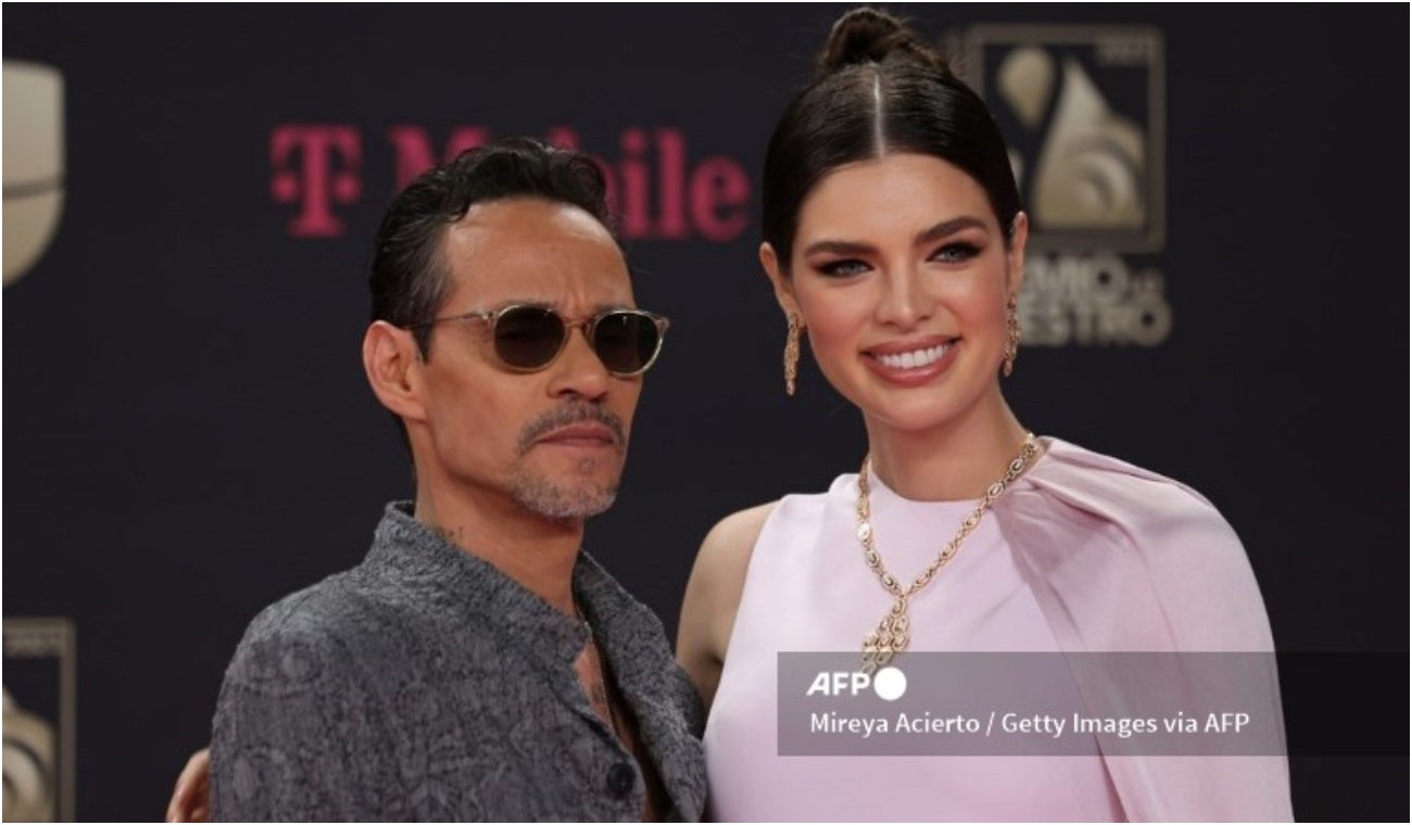 Nadia Ferreira y Marc Anthony